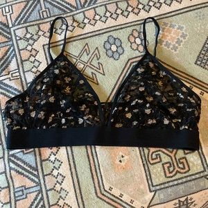 INC International Concepts Intimates embroidered bralette